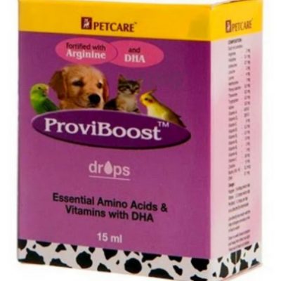 ProviBoost Drops 15ml , Vitamin drops for dogs, cats and Birds, from Petcare, Supplement for puppies