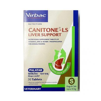 Virbac Canitone-LS Liver Support Large (30 Tablets), 30 Count