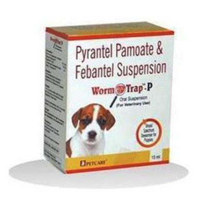 WormTrap P suspension 15ml, Deworming for puppies, from Petcare