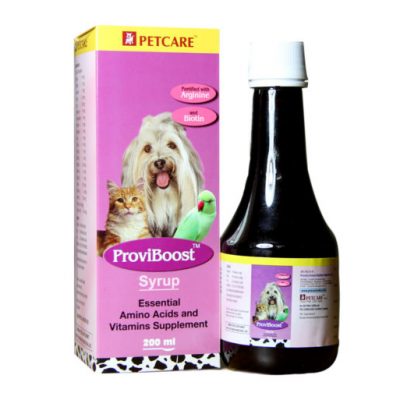 ProviBoost Syrup 200 ml, Vitamin suppliment for dogs and cats, from Petcare, Supplement for pets