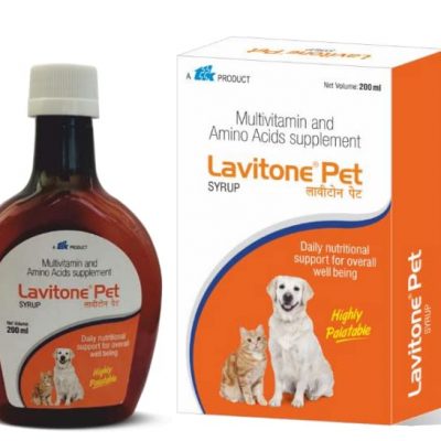 Lavitone Pet Syrup 200ml Pet Vitamin Supplement by TTK Animal HealthCare