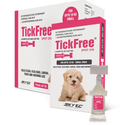 TICKFREE SPOT ON UP TO 10 KG