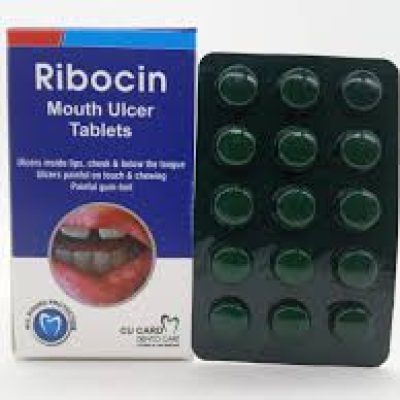 Tab Ribocin 15 tablet Strip*4 Strip Combo(60 Tablet), Riboflavin Supplement for all. Riboflavin and Multi nutrient Tablet