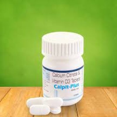 CALPIT PLUS 30s Tablet Bottle, Calcium citrate 250 MG + Vitamin D3 1000 IU